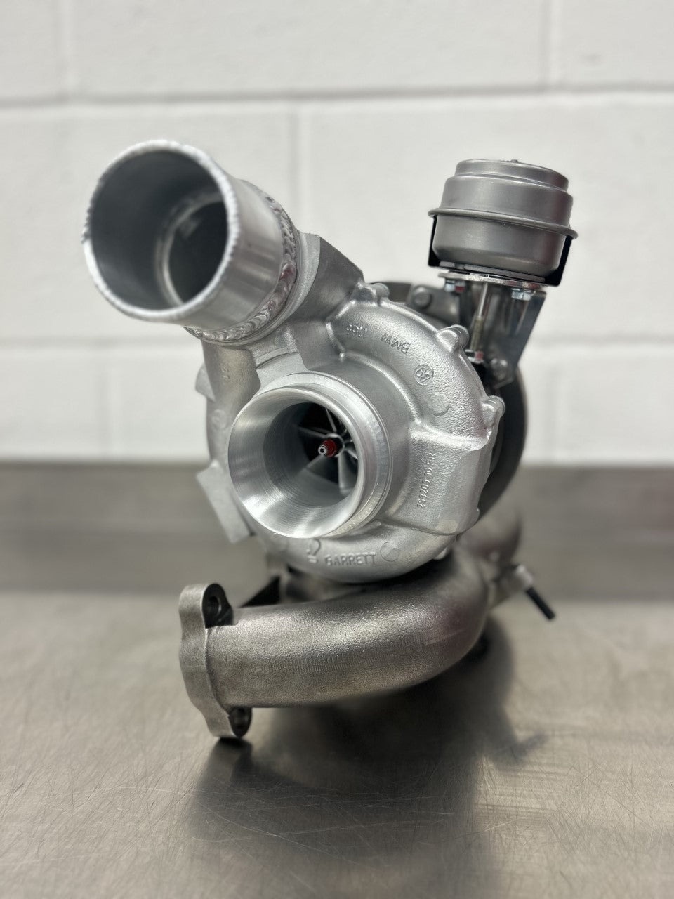 GTB2871 Ball Bearing Hybrid Turbocharger On High Flow Exhaust Manifold For 1.9TDI PD